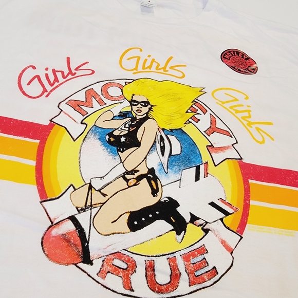 Motley Crue The Stadium Tour 2022 Official Merch Graphic Tee Size XL NEW! - Picture 8 of 11